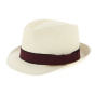 Chapeau Trilby MonteCarlo Panama Personnalisable - Traclet