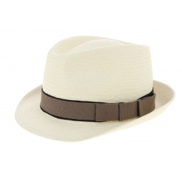 Customizable Panama Trilby Devote Hat - Traclet