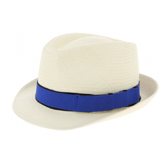 Chapeau Trilby Devote Panama Personnalisable - Traclet