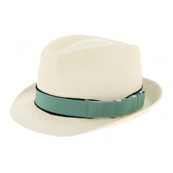 Chapeau Trilby Devote Panama Personnalisable - Traclet
