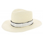 Chapeau Traveller Panama Blanc Personnalisable
