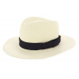 Customizable White Panama Traveller Hat