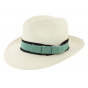 Customizable White Panama Fedora Hat - Traclet