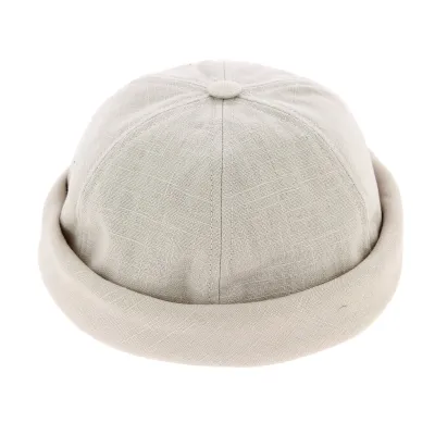 Beige Breton miki beanie Reference: 5022 | Chapellerie Traclet