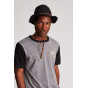 Black Cotton Penn Fedora Hat - Brixton