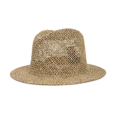 Chapeau Fedora Dunns Paille Naturel - Brixton Reference : 8195 | Chapellerie Traclet