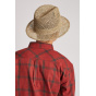 Natural Straw Dunns Fedora Hat - Brixton