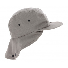 Hunter Cotton Beige Neck Cap - Traclet
