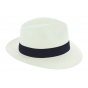Traveller Hat Cristalino Panama Hat White - Traclet