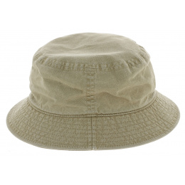 Made in France Demis Cotton Beige Bucket Hat - Crambes