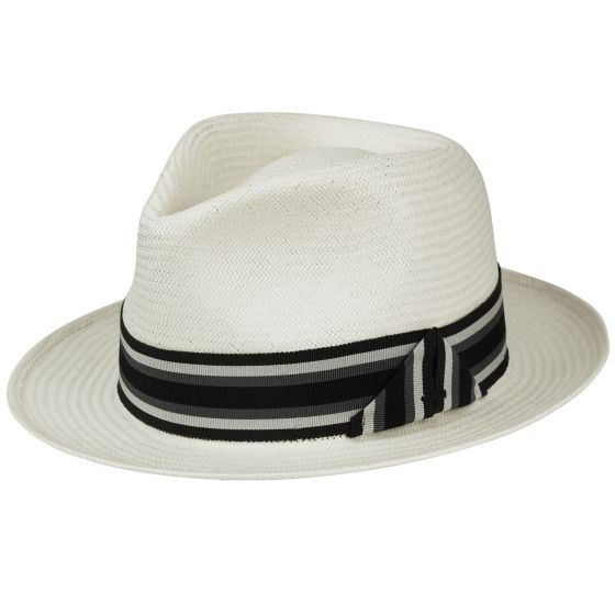 Dumont Fedora Hat LiteStraw Straw Ecru - Bailey