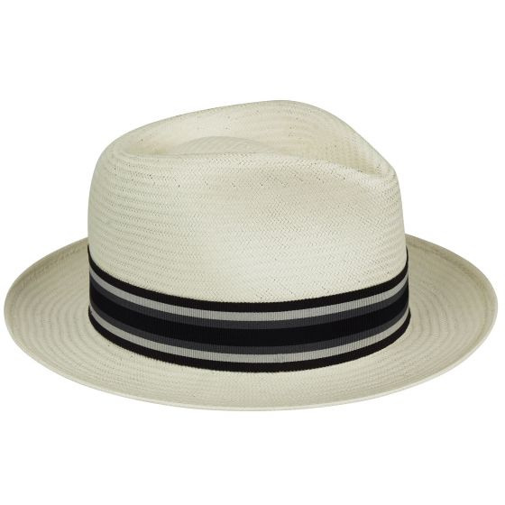 Chapeau Fédora Dumont Paille LiteStraw Écru - Bailey 