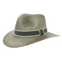 Chapeau Traveller Lauren Panama Style Gris - Rigon Headwear