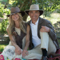Ivory Cabana Mesh Traveler Hat - Headn'Home