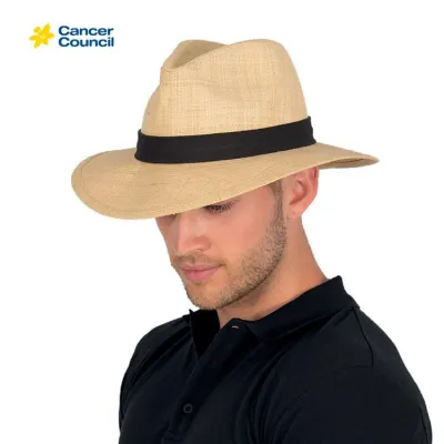 Chapeau Traveller Strax Raphia Naturel - Rigon Headwear Reference : 6527 | Chapellerie Traclet