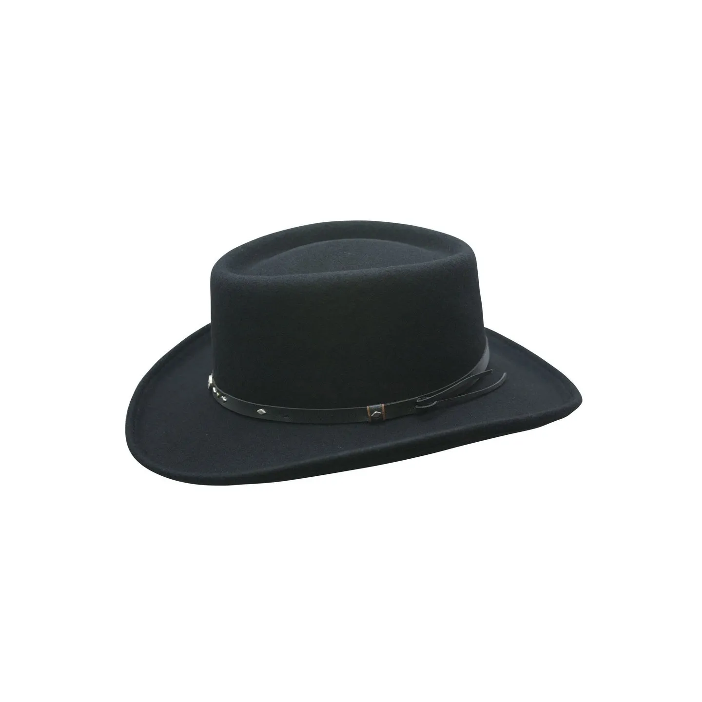 Chapeau gambler - Feutre laine