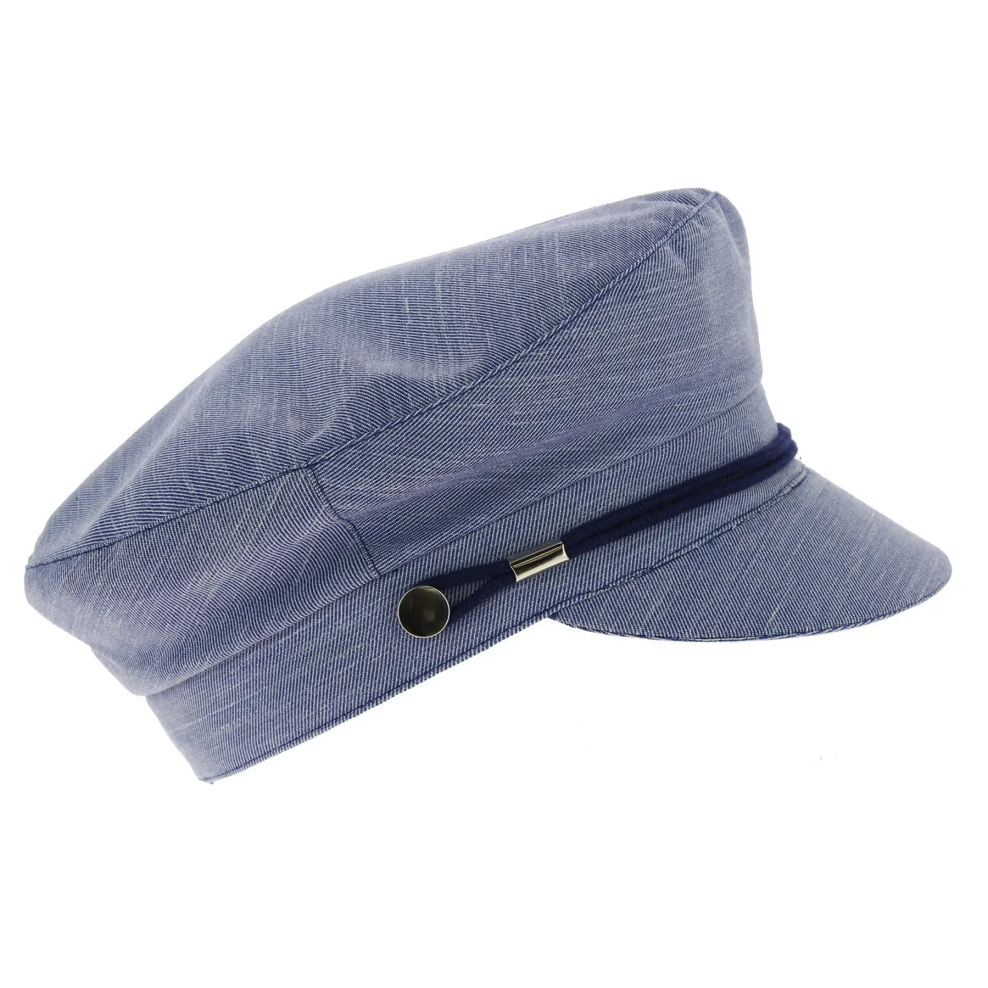 Casquette Camaret Denim Coton- Mtm  Reference : 509 | Chapellerie Traclet