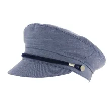 Casquette Camaret Denim Coton- Mtm  Reference : 509 | Chapellerie Traclet