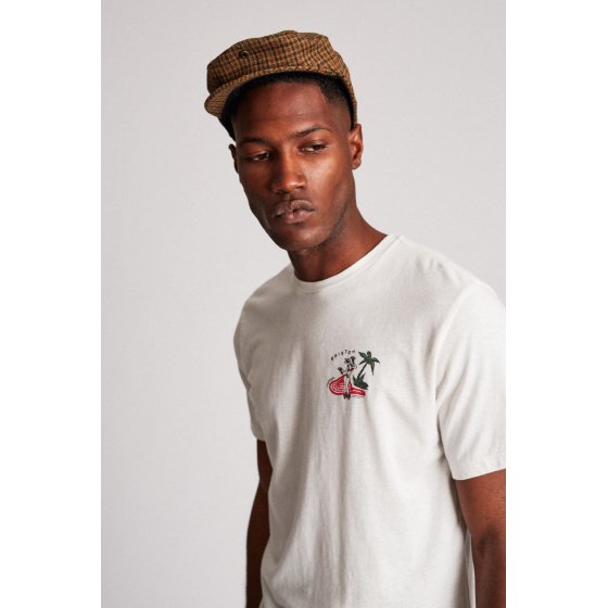 Brown Cotton Cumin Hooligan Cap - Brixton