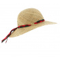 Natural Straw Mitlini Summer Capeline France - Traclet