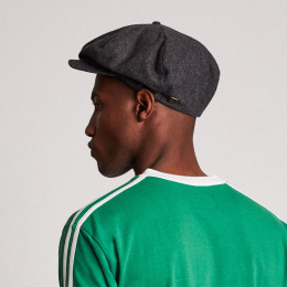 Ollie Flat Cap Black - Brixton