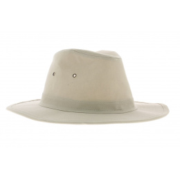 Light beige men's fabric hat Jones