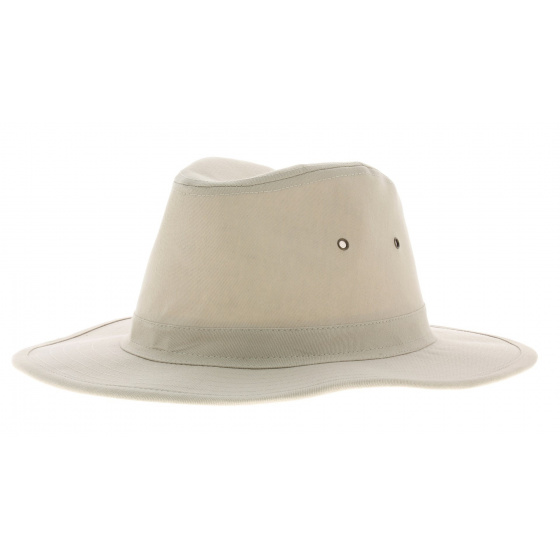 Light beige men's fabric hat Jones