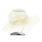 Enola Wide-brimmed Formal Hat - Ivory