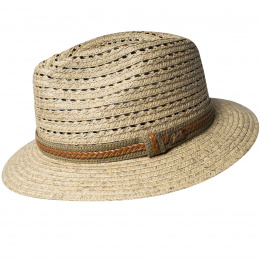 Garrell Paper Fedora Hat - Bailey