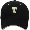 T Strapback Baseball Cap Cotton Black - Kbthos Reference: 8254 | Traclet Hat Shop