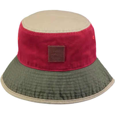 Hike Burgundy Cotton Bucket Hat - Barts Reference: 8108 | Traclet Hat Shop