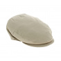 Nagata Flat Cap Cotton Beige