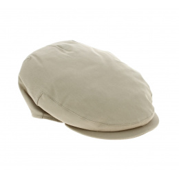 Nagata Flat Cap Cotton Beige