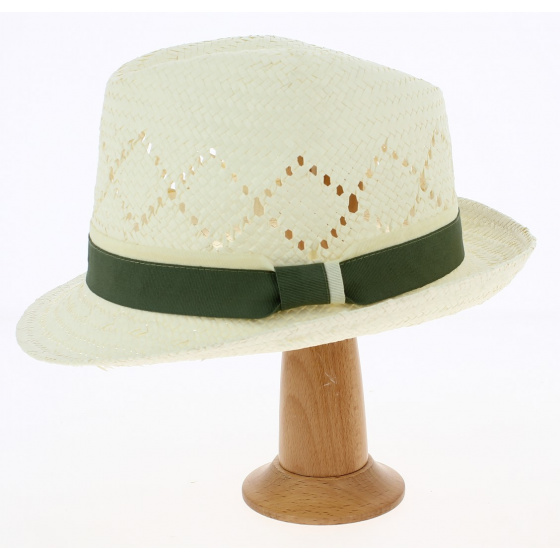 TRILBY Hat (green ribbon)