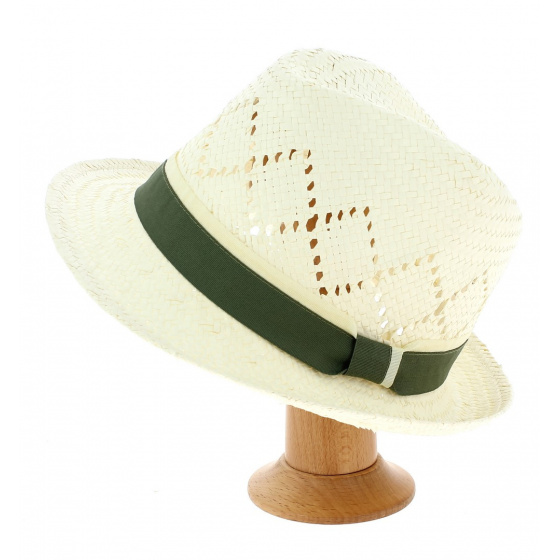 TRILBY Hat (green ribbon)