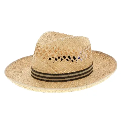 Providenciales Wide Brim Straw Fedora Hat - Traclet Reference: 6762 | Traclet Hat Shop