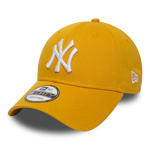 casquette new york femme jaune