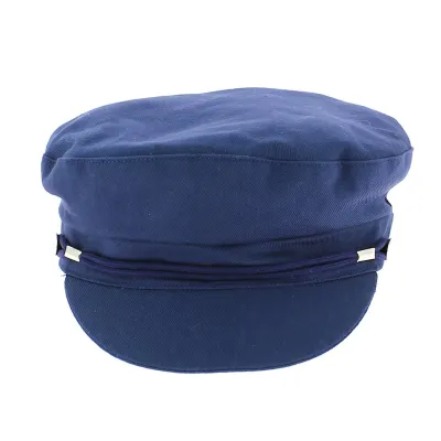 CAMARET SUMMER SAILOR CAP NAVY COTTON - MTM Reference: 8285 | Traclet Hat Shop
