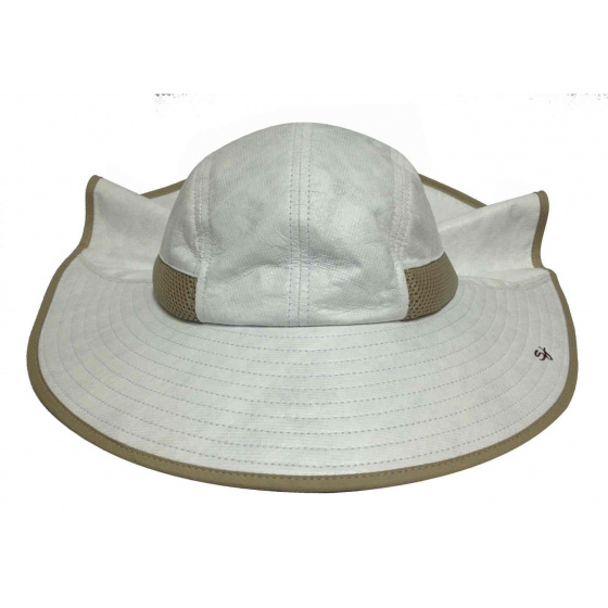 Chapeau Cache-Nuque Haute Protection Beige - Soway