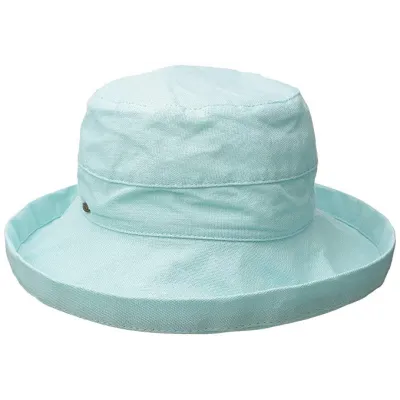 Chapeau de soleil Lanikai bleu Turquoise - Scala Reference : 4694 | Chapellerie Traclet