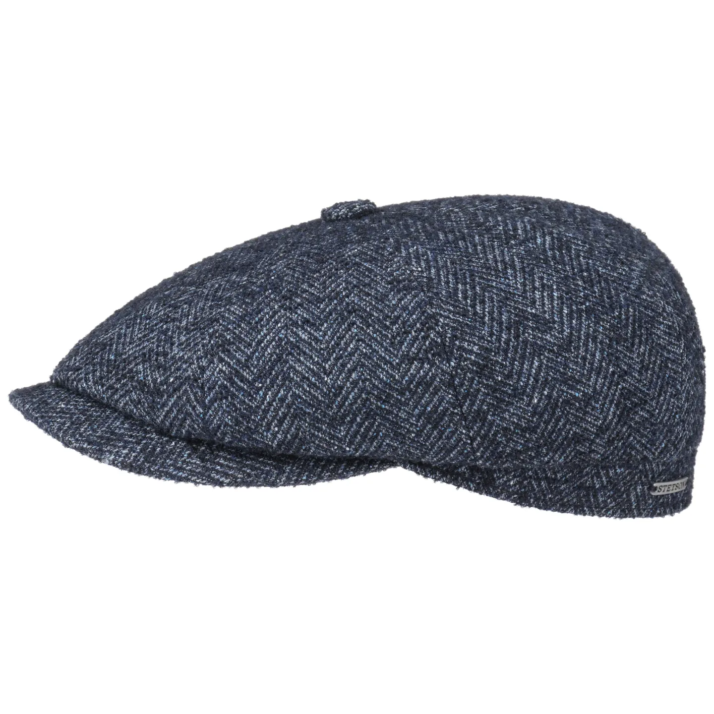 Casquette Hatteras EF Virgin Wool Marine - Stetson Reference : 7045 | Chapellerie Traclet