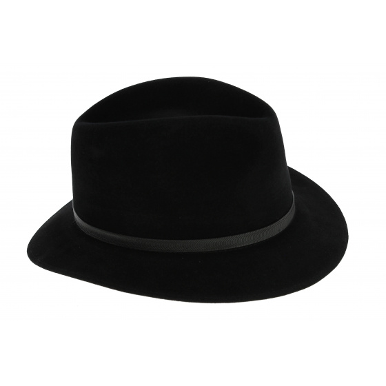 Black Pacific Fur Felt Traveller Hat - Stetson