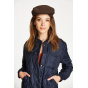 Brown Barrel Flat Cap - Brixton