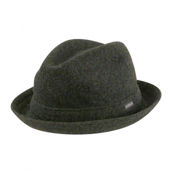 Anthracite Wool Player Hat - Kangol