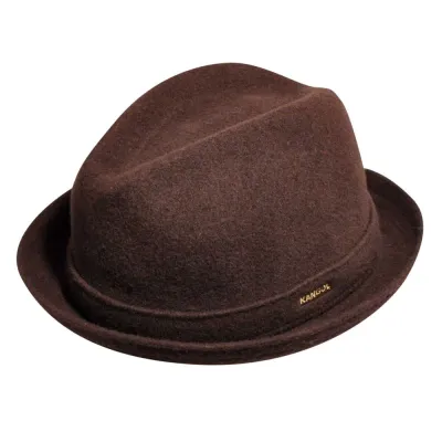 Chapeau Wool player Marron - kangol Reference : 429 | Chapellerie Traclet