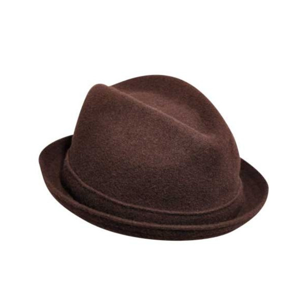 brown kangol hat