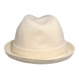 White Wool Player Hat - Kangol