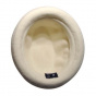 White Wool Player Hat - Kangol