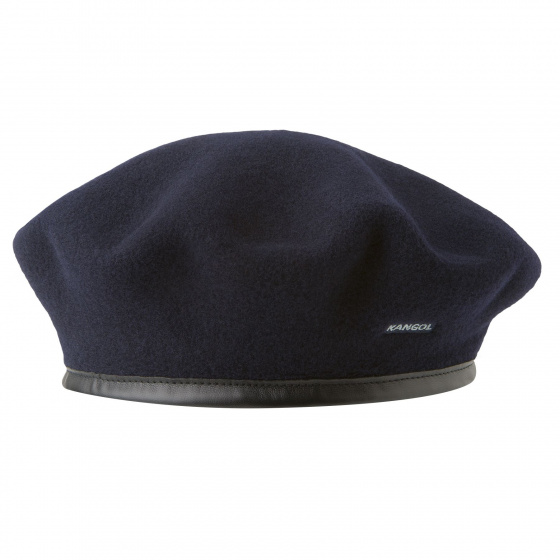 Wool Monty Beret Navy - Kangol