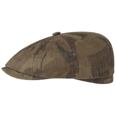 Hatteras Waxed Camouflage Cap - STETSON Reference: 2581 | Traclet Hat Shop